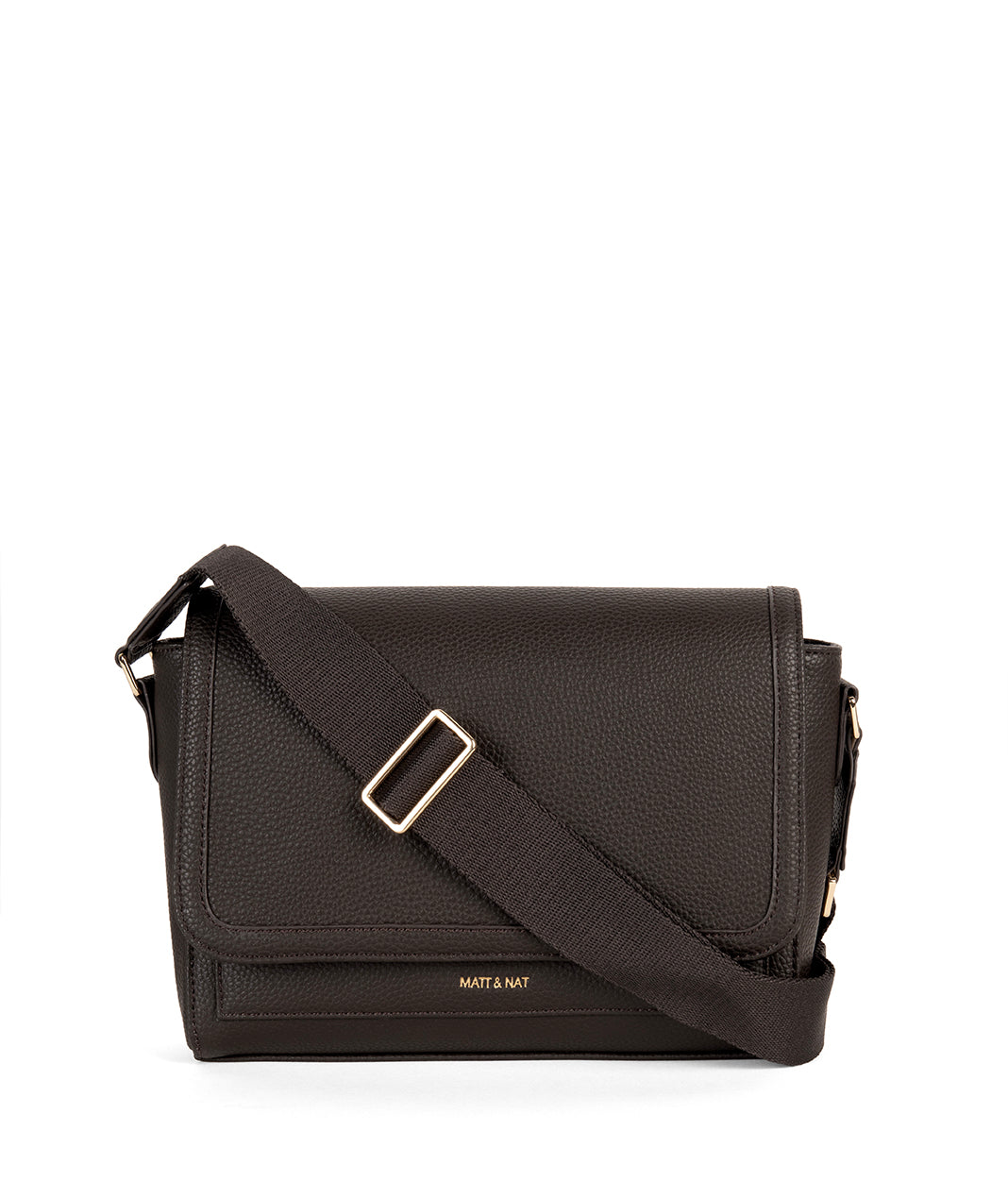 SUNNY Vegan Shoulder Bag – Grain | Color: Fudge - variant::fudge