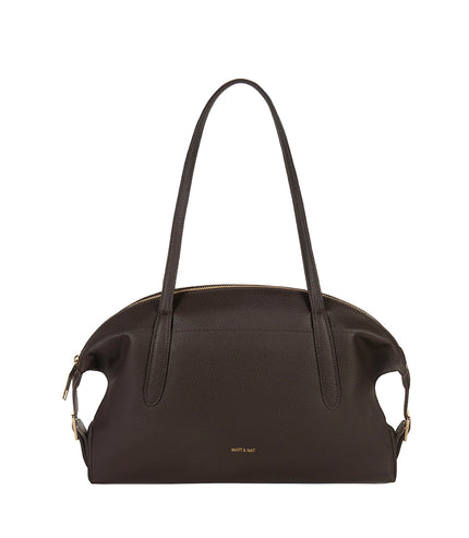 Vania Vegan Tote Bag – Grain | Color: Fudge - variant::fudge