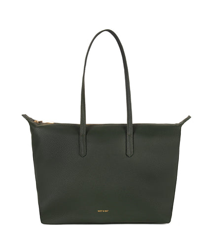 ABBI Vegan Tote Bag - Grain | Color: Rosemary - variant::rosemary