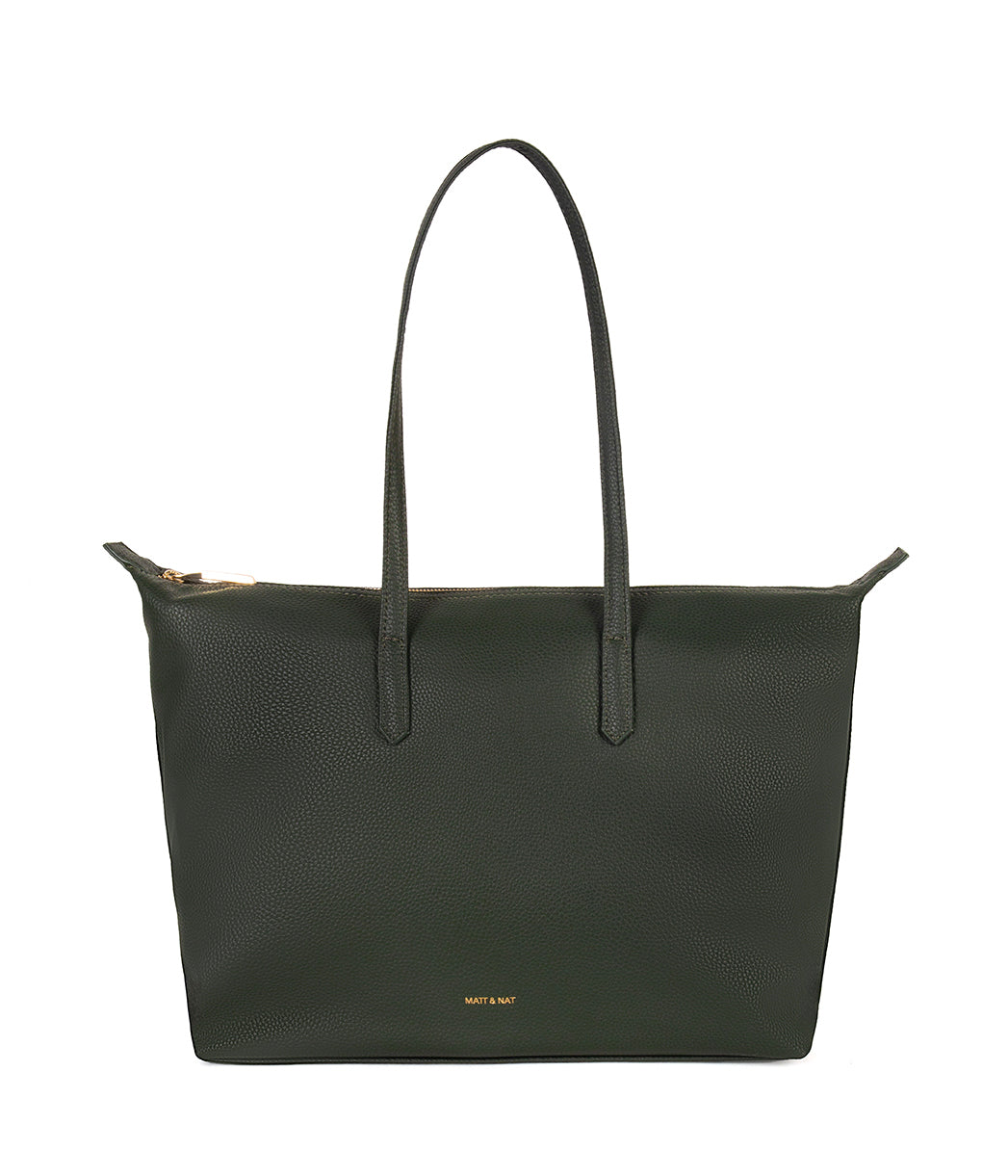 ABBI Vegan Tote Bag - Grain | Color: Rosemary - variant::rosemary
