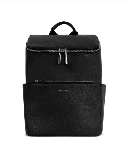 BRAVE Vegan Backpack - Grain | Color: Black - variant::black