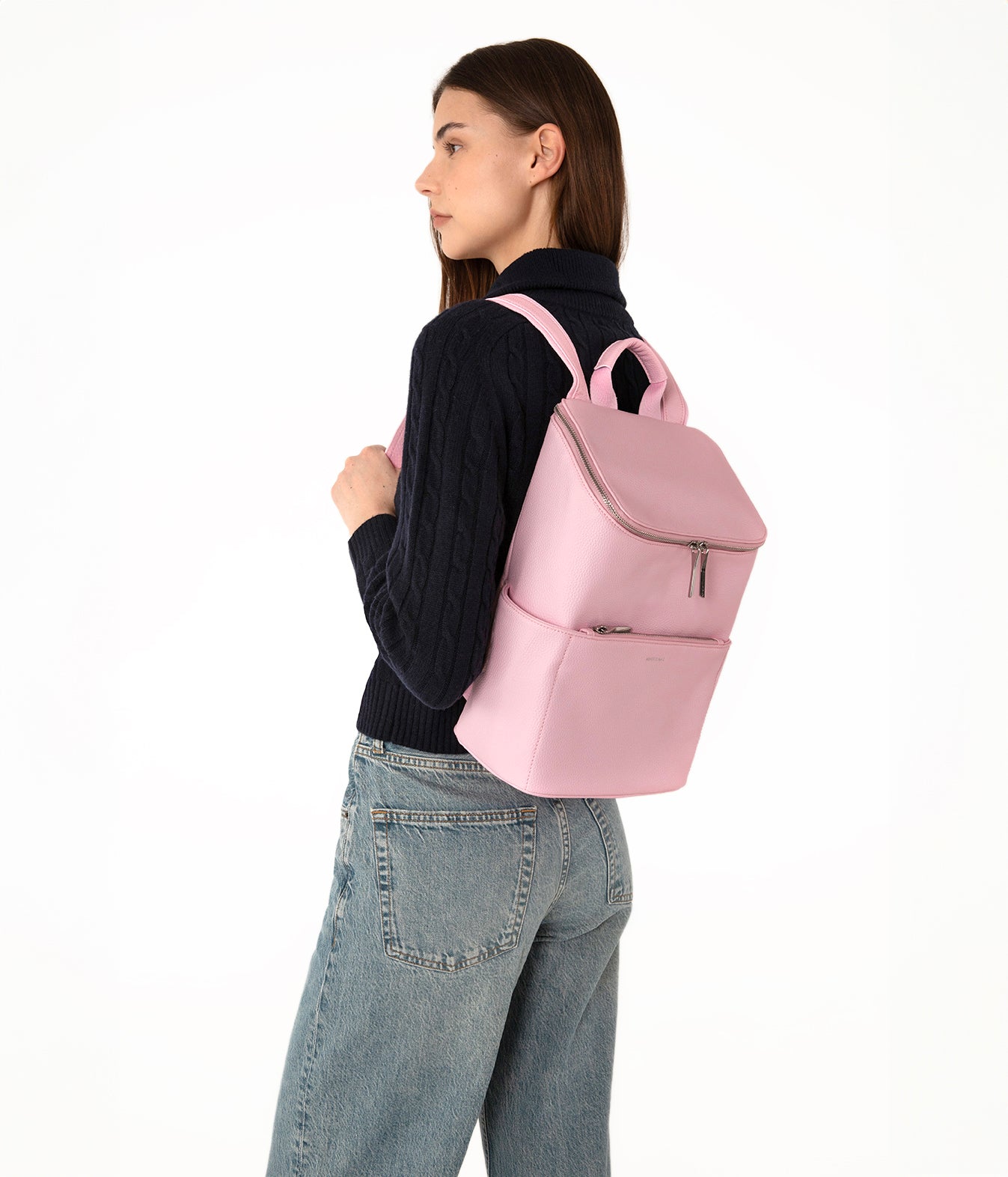 BRAVE Vegan Backpack - Grain | Color: Black - variant::black