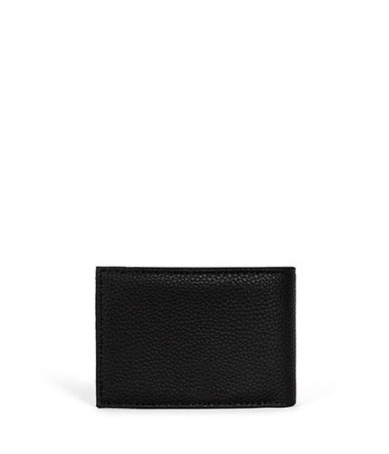 DIM Men's Vegan Folded Wallet - Grain | Color: Black - variant::black