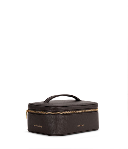 JULE Vegan Vanity Case - Grain | Color: Fudge - variant::fudge