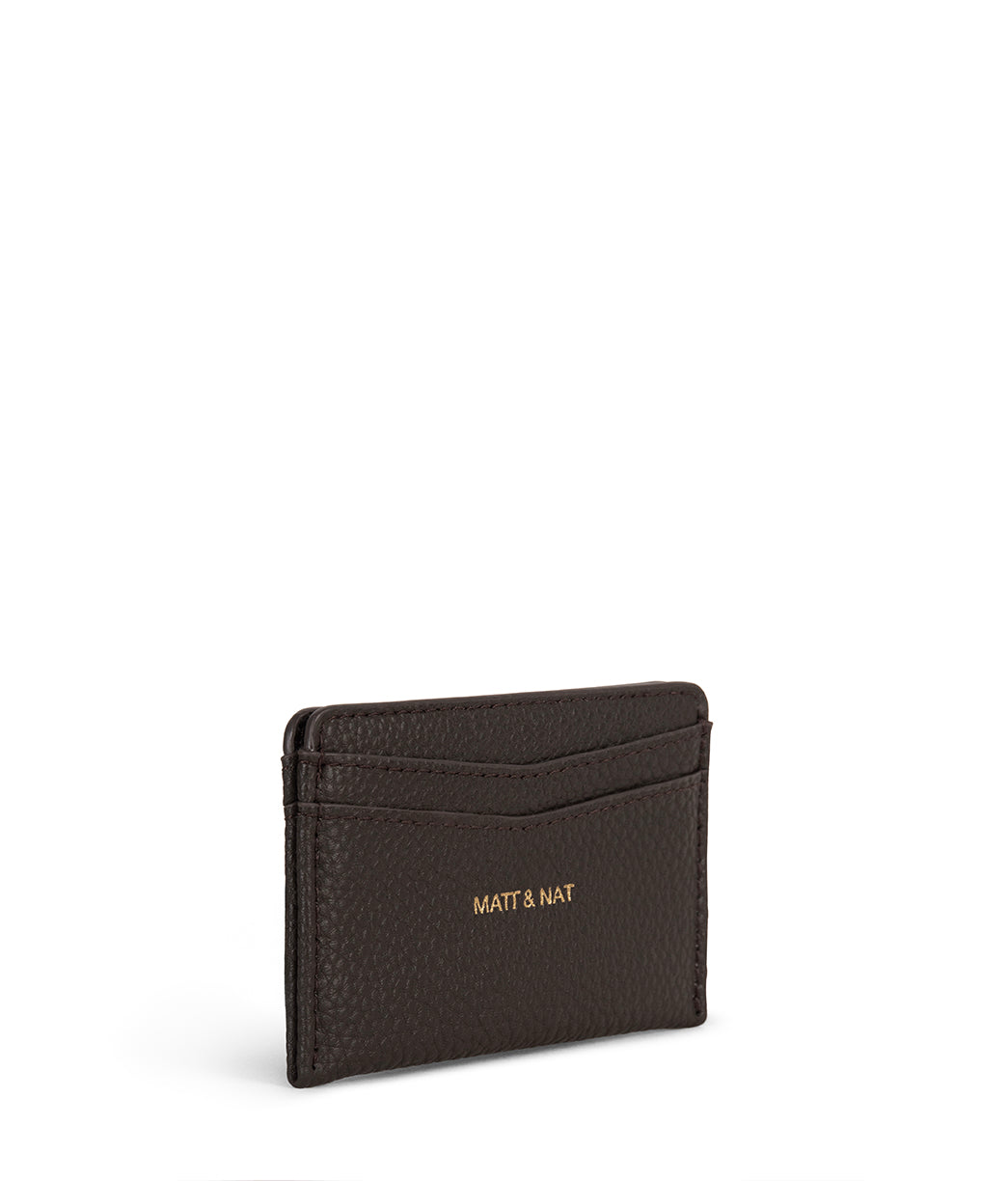 JUNYA Vegan Card Holder - Grain | Color: Fudge - variant::fudge