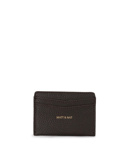 JUNYA Vegan Card Holder - Grain | Color: Fudge - variant::fudge