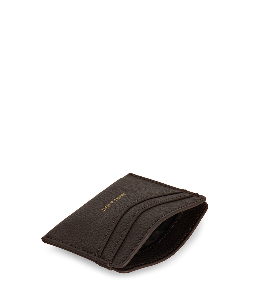 JUNYA Vegan Card Holder - Grain | Color: Fudge - variant::fudge