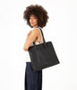 LUSIK Vegan Tote Bag – Grain | Color: Fudge - variant::fudge