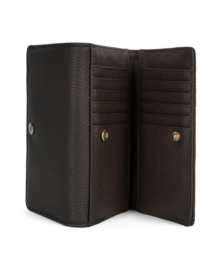 MAIRI Vegan Wallet - Grain | Color: Fudge - variant::fudge