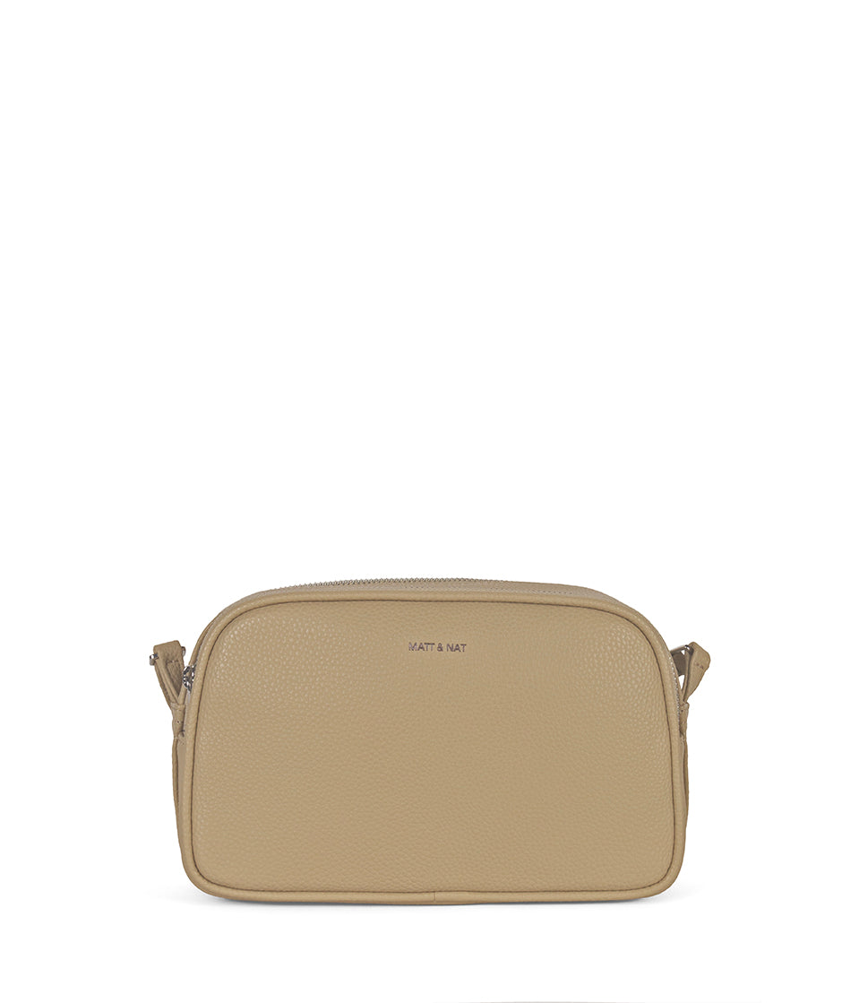 PAIR Vegan Crossbody Bag - Grain | Color: Almond - variant::almond