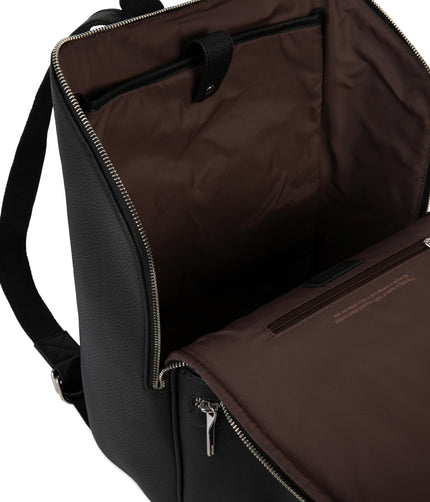 REMI Vegan Backpack - Grain | Color: Black - variant::black