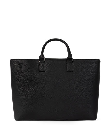 SEVYN Vegan Satchel - Grain | Color: Black - variant::black