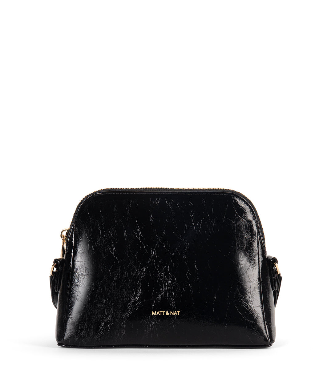 FIDA Vegan Crossbody Bag - Groove | Color: Black - variant::black