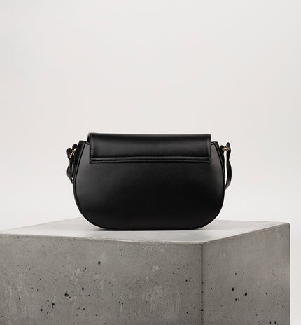 AGATHE Vegan Crossbody Bag - UPPEAL™ | Color: Black - variant::black