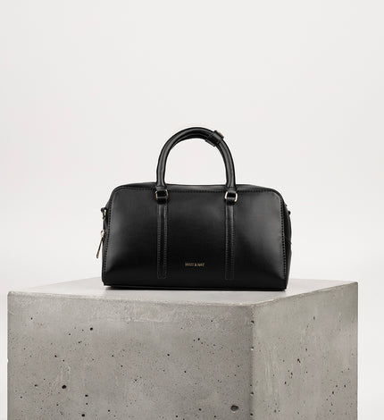 CECILE Vegan Satchel - UPPEAL™ | Color: Black - variant::black