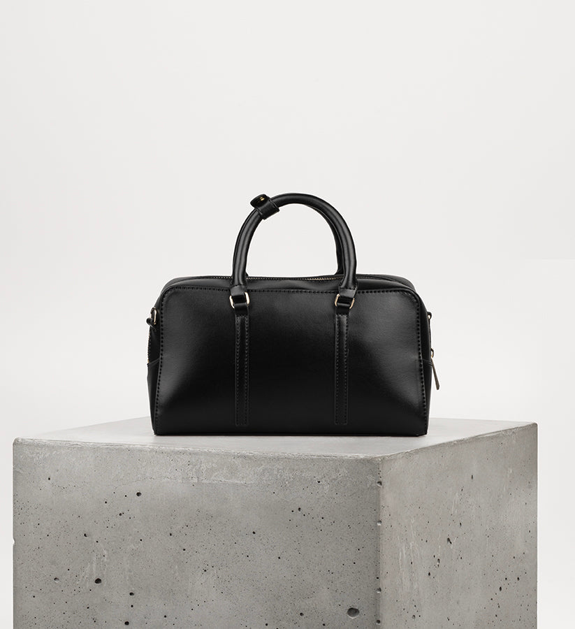 CECILE Vegan Satchel - UPPEAL™ | Color: Black - variant::black