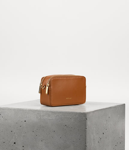 FARAH Vegan Crossbody - UPPEAL™ | Color: Nutty - variant::nutty