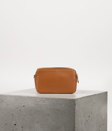 FARAH Vegan Crossbody - UPPEAL™ | Color: Nutty - variant::nutty