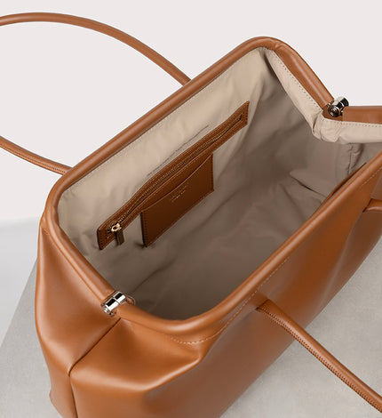 FLORENCE Vegan Tote Bag - UPPEAL™ | Color: Nutty - variant::nutty