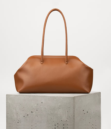 FLORENCE Vegan Tote Bag - UPPEAL™ | Color: Nutty - variant::nutty