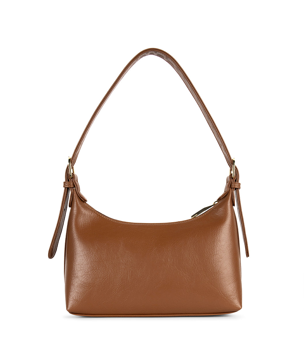 BEL Vegan Shoulder Bag - Theme | Color: Rust - variant::rust