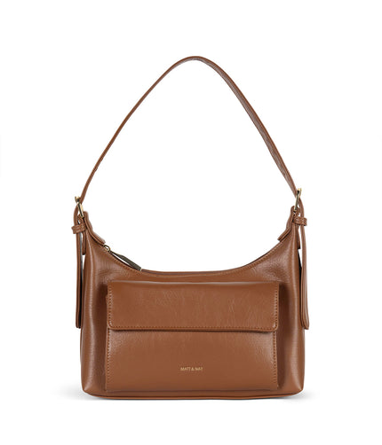 BEL Vegan Shoulder Bag - Theme | Color: Rust - variant::rust