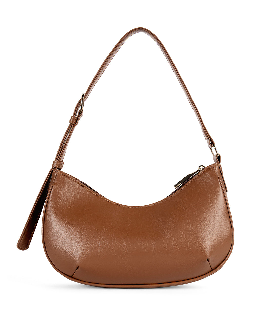 MARI Vegan Shoulder Bag - Theme | Color: Rust - variant::rust