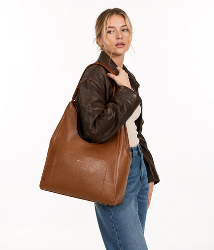 Vermont Vegan Hobo Bag – Theme | Color: Lunar - variant::lunar
