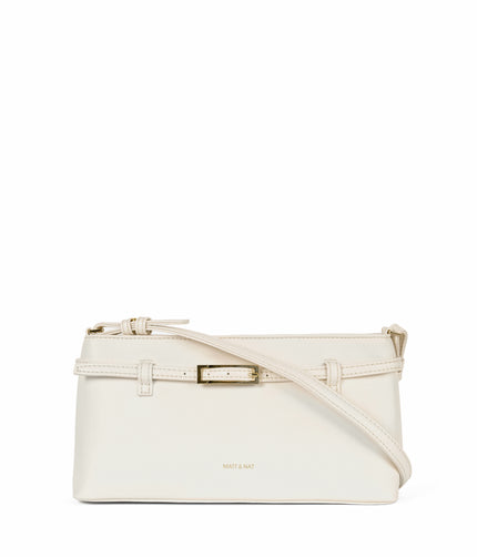 MIREILLE Vegan Clutch - Forum | Color: White - variant::cloud