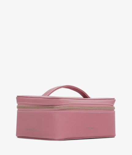 JULE Vegan Vanity Case - Vintage | Color: Pink - variant::berry