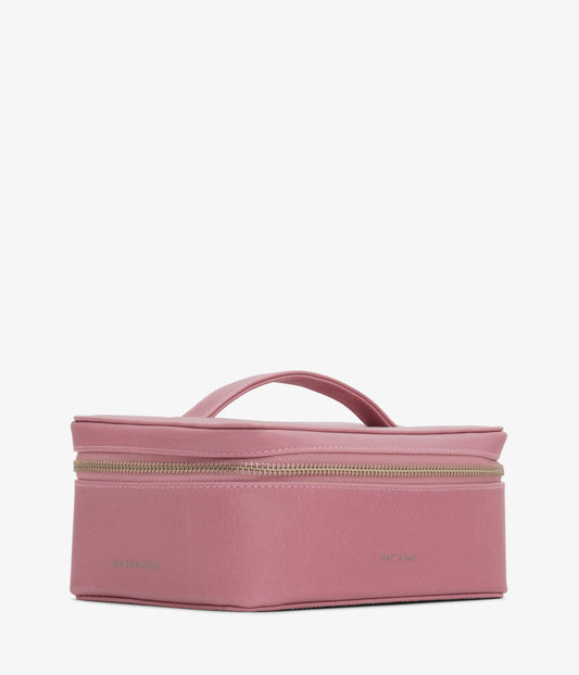 JULE Vegan Vanity Case - Vintage | Color: Pink - variant::berry