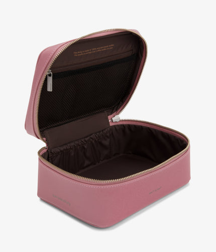 JULE Vegan Vanity Case - Vintage | Color: Pink - variant::berry
