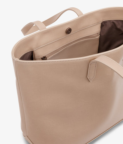 SCHLEPP Vegan Tote Bag - Vintage | Color: Frappe- variant::Frappe