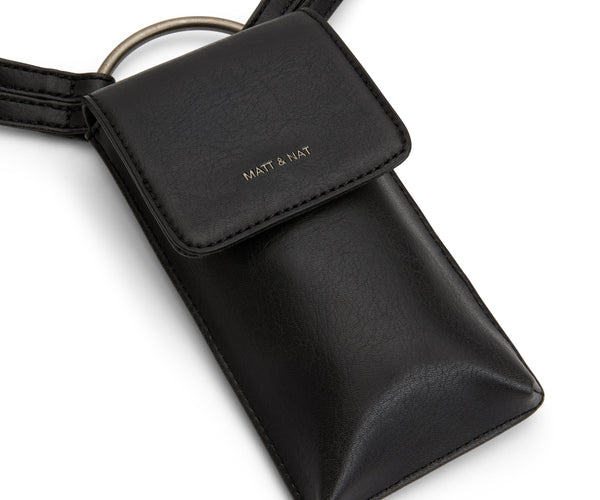 LOLA Women’s Vegan Pouch - Vintage | Color: Black - variant::black