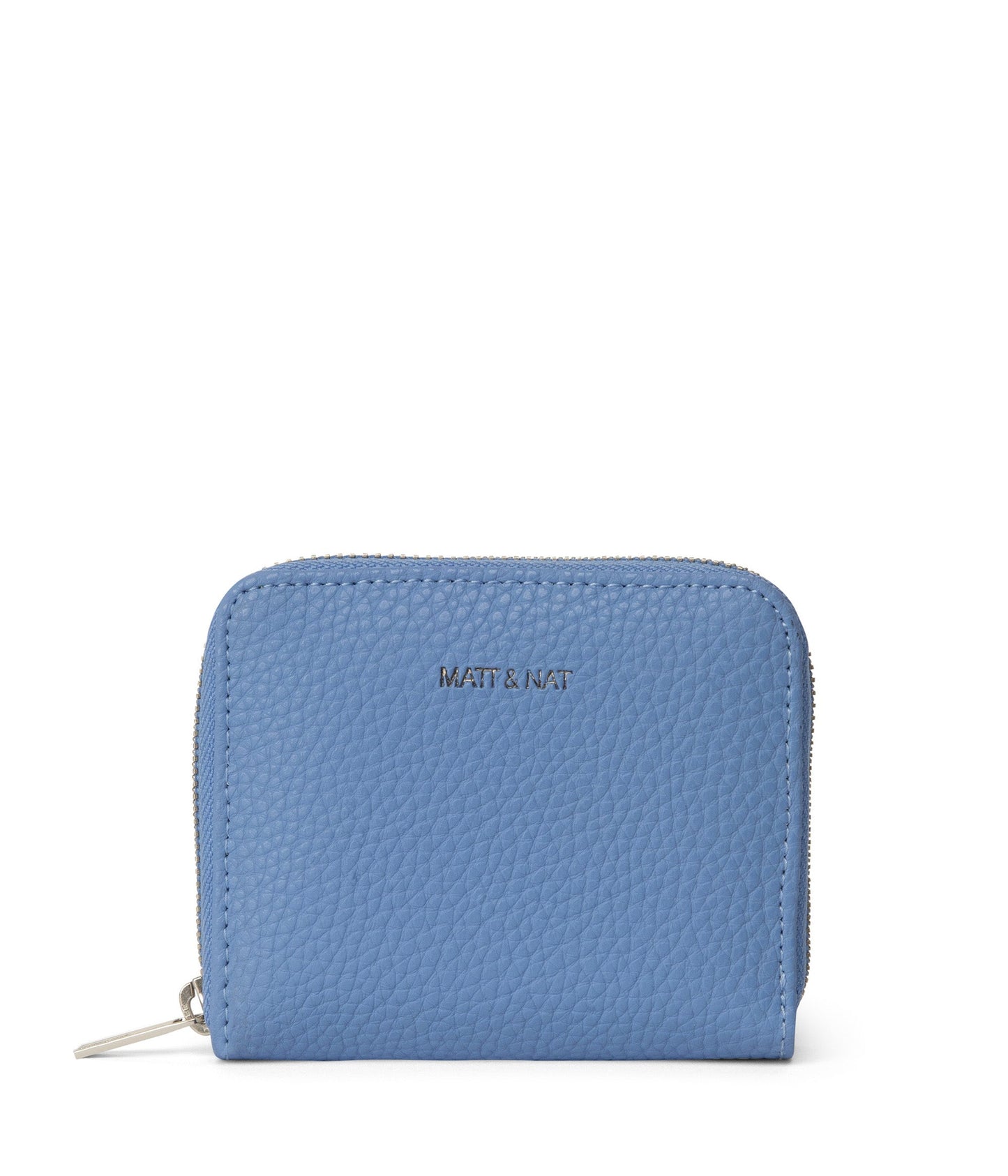 RUE Small Vegan Zip Wallet - Purity | Color: Blue - variant::coast