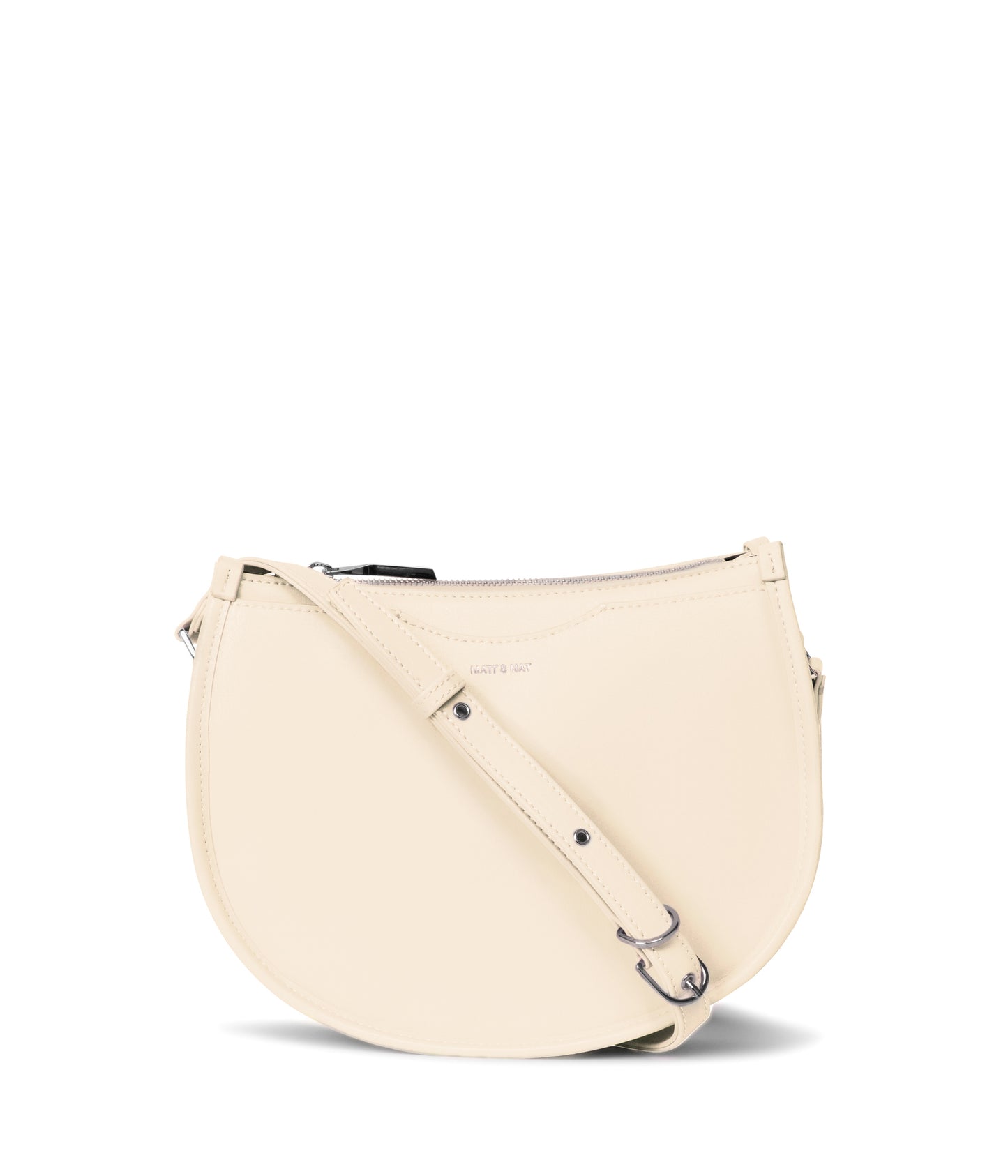 CHARLIE Vegan Crossbody Bag - Arbor | Color: White, Beige - variant::macadamia