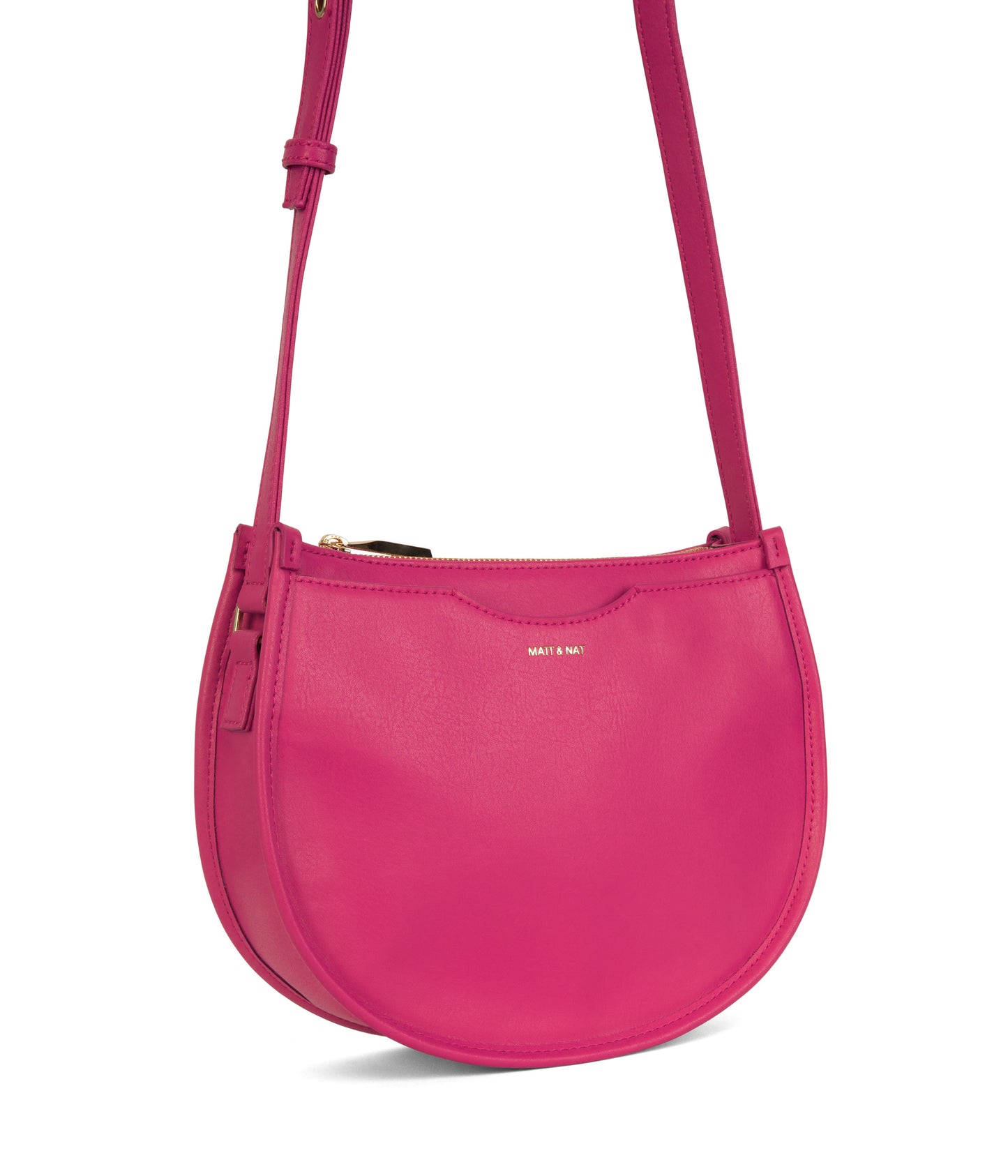 CHARLIE Vegan Crossbody Bag - Arbor | Color: Pink - variant::dragonfruit