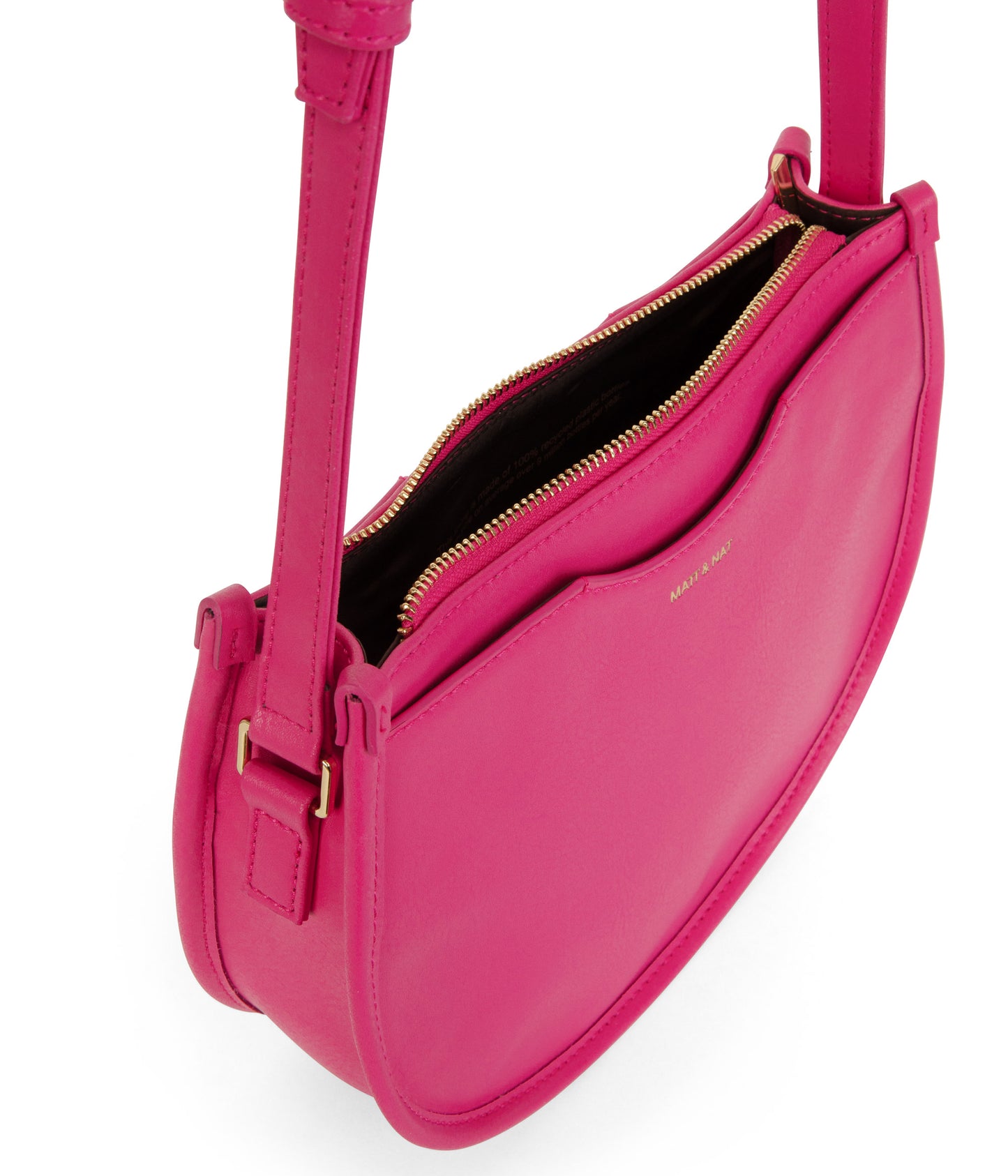 CHARLIE Vegan Crossbody Bag - Arbor | Color: Pink - variant::dragonfruit