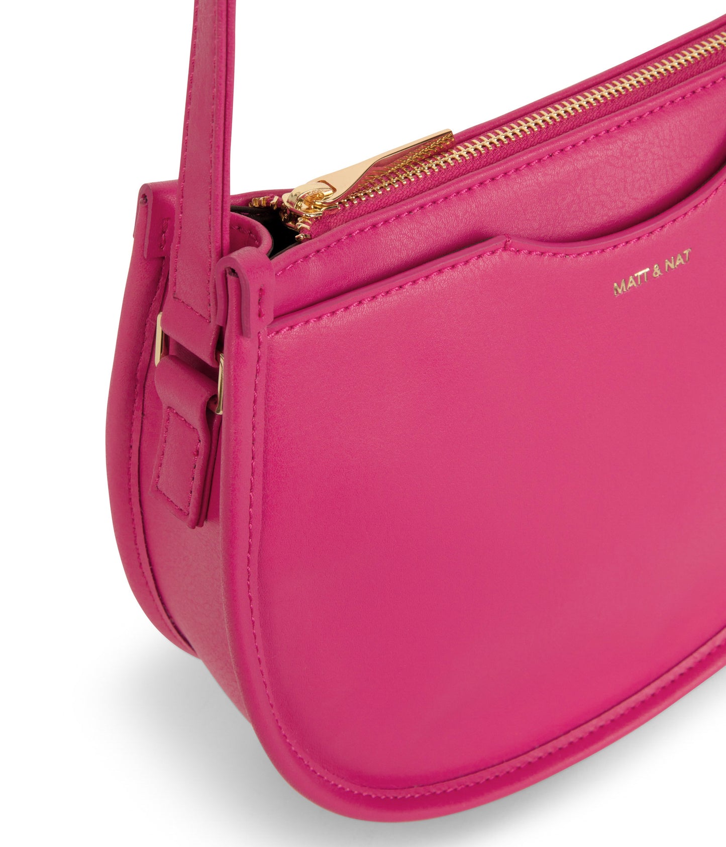 CHARLIE Vegan Crossbody Bag - Arbor | Color: Pink - variant::dragonfruit