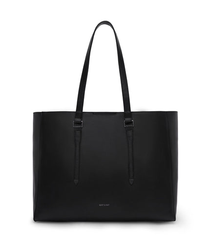EMEL Vegan Tote Bag - Arbor | Color: Black - variant::black