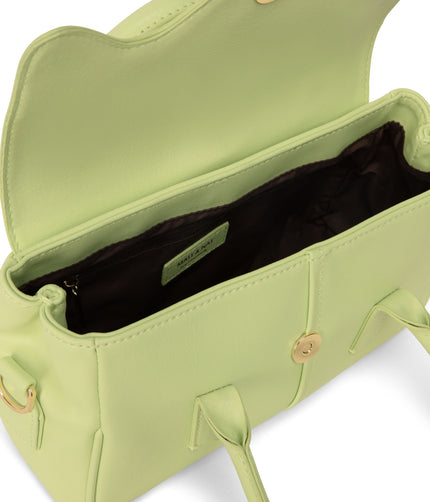 GABBY Vegan Satchel - Arbor | Color: Green - variant::martini