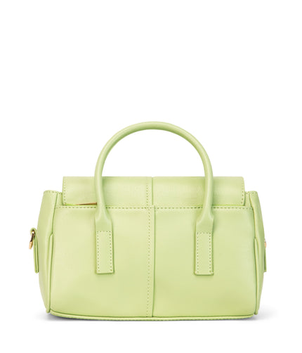 GABBY Vegan Satchel - Arbor | Color: Green - variant::martini