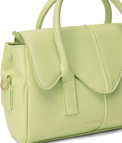 GABBY Vegan Satchel - Arbor | Color: Green - variant::martini