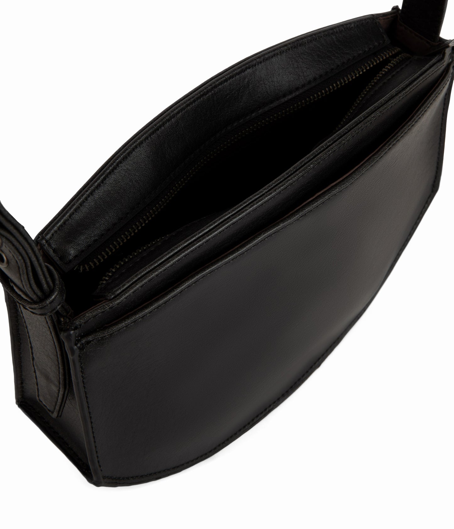 JENINE Vegan Shoulder Bag - Arbor | Color: Black - variant::black