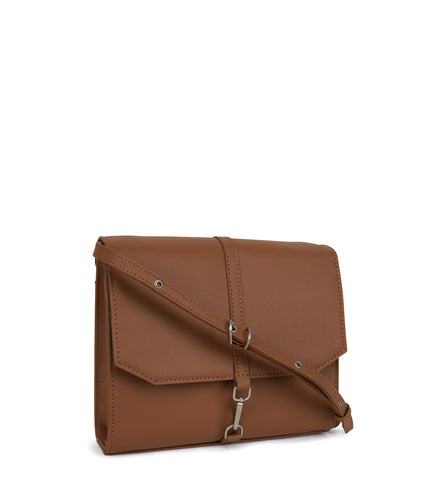 LAUREN Vegan Crossbody Bag - Arbor | Color: Brown - variant::pecan