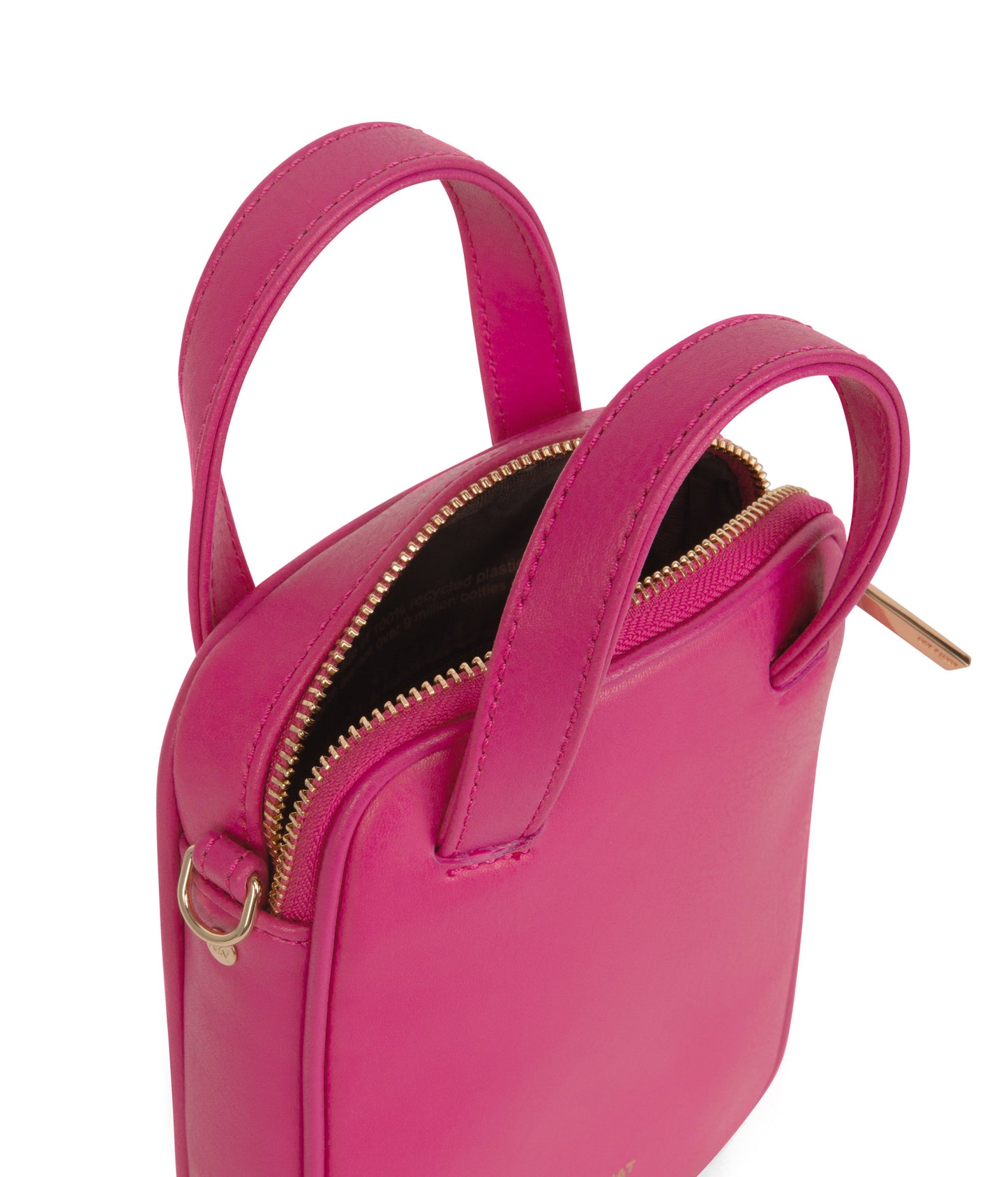 LEAP Vegan Crossbody Bag - Arbor | Color: Pink - variant::dragonfruit