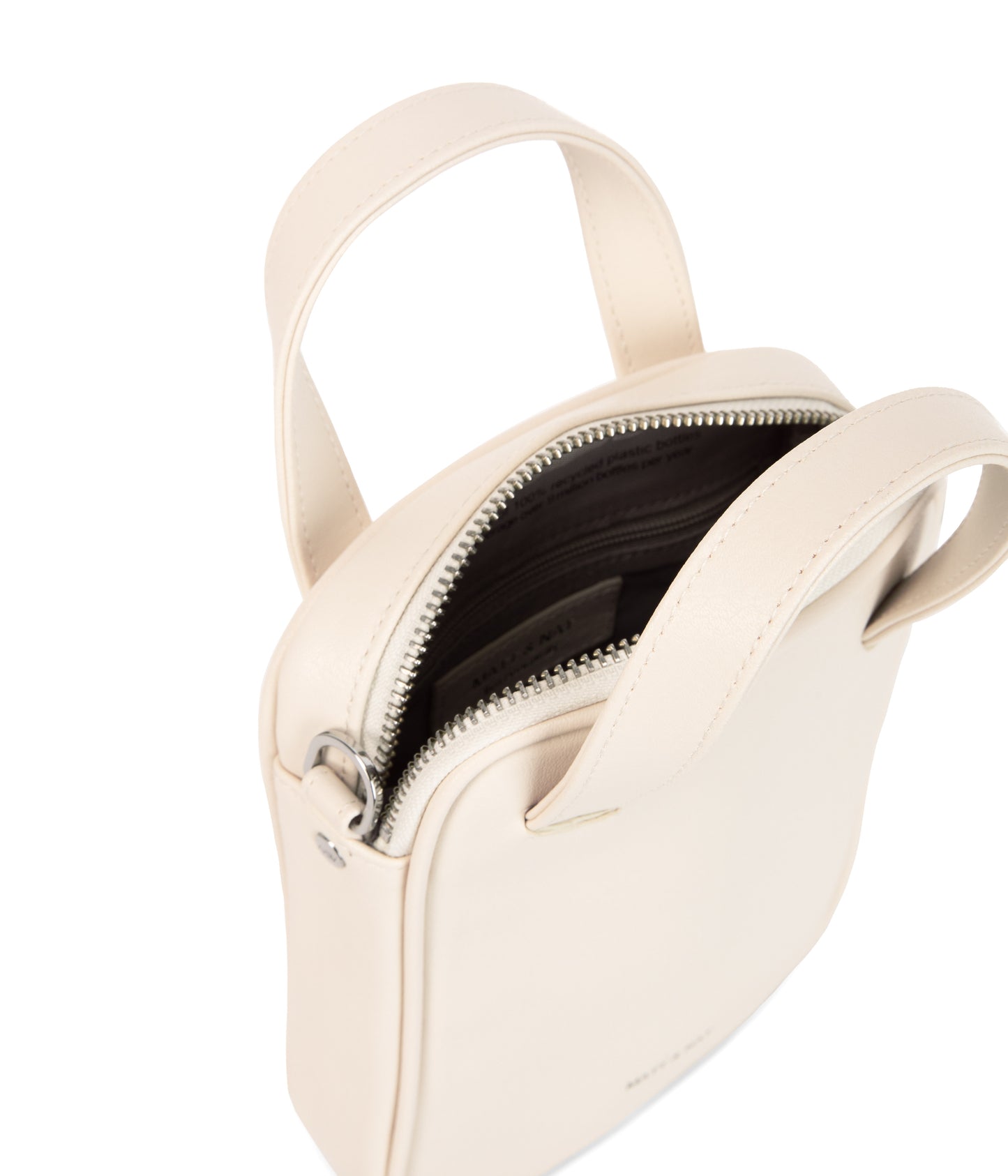 LEAP Vegan Crossbody Bag - Arbor | Color: White, Beige - variant::macadamia