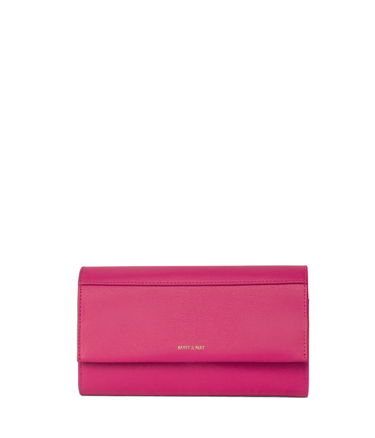 LETTE Vegan Wallet Crossbody Bag - Arbor | Color: Pink - variant::dragonfruit