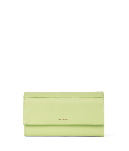 LETTE Vegan Wallet Crossbody Bag - Arbor | Color: Green - variant::martini