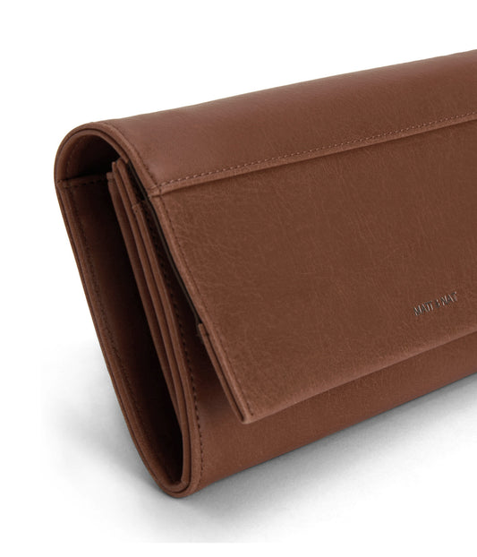 LETTE Vegan Wallet Crossbody Bag - Arbor | Color: Brown - variant::pecan